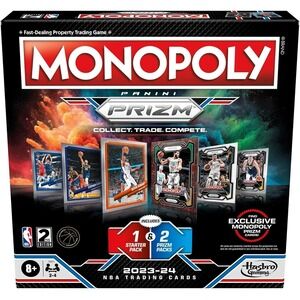 Monopoly Panini Prizm 2nd Generation NBA  Core 2.0 1 Starter Pack 2 Prizm Pack